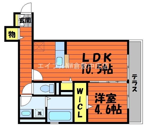 MⅡの物件間取画像